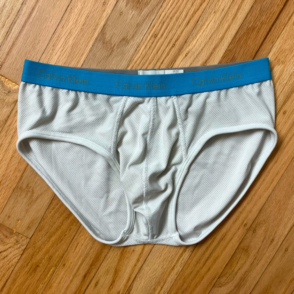 Calvin Klein mesh brief - rare! - medium